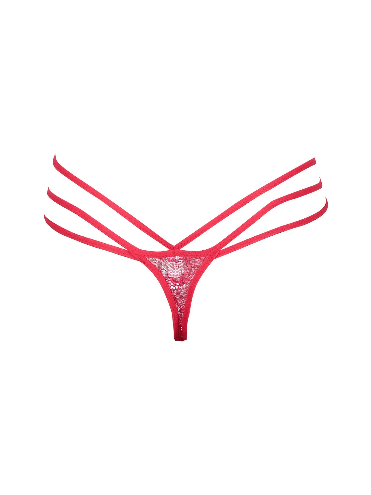 Pura String avec dentelle