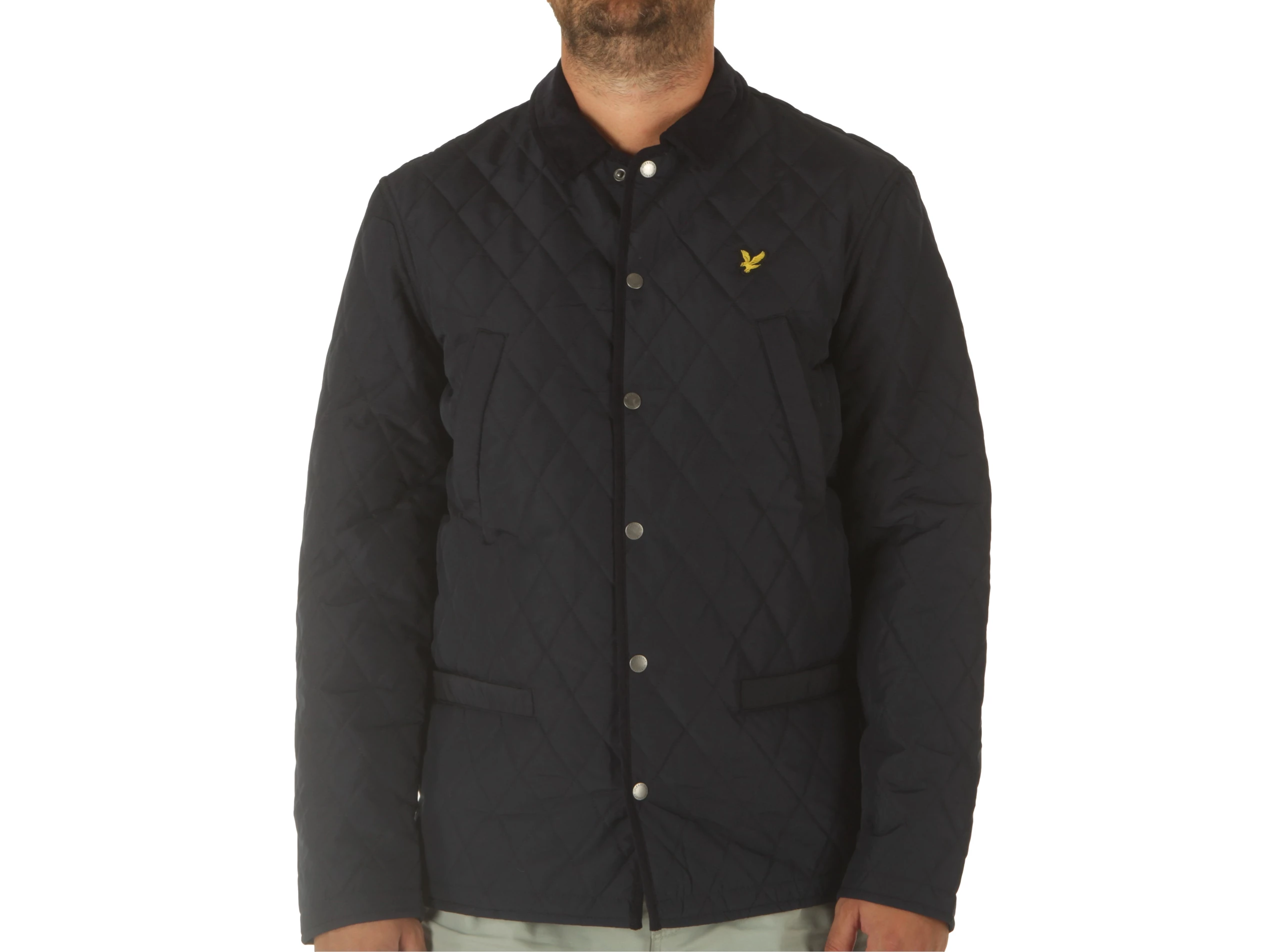 Quilted Jacket Dark Navy