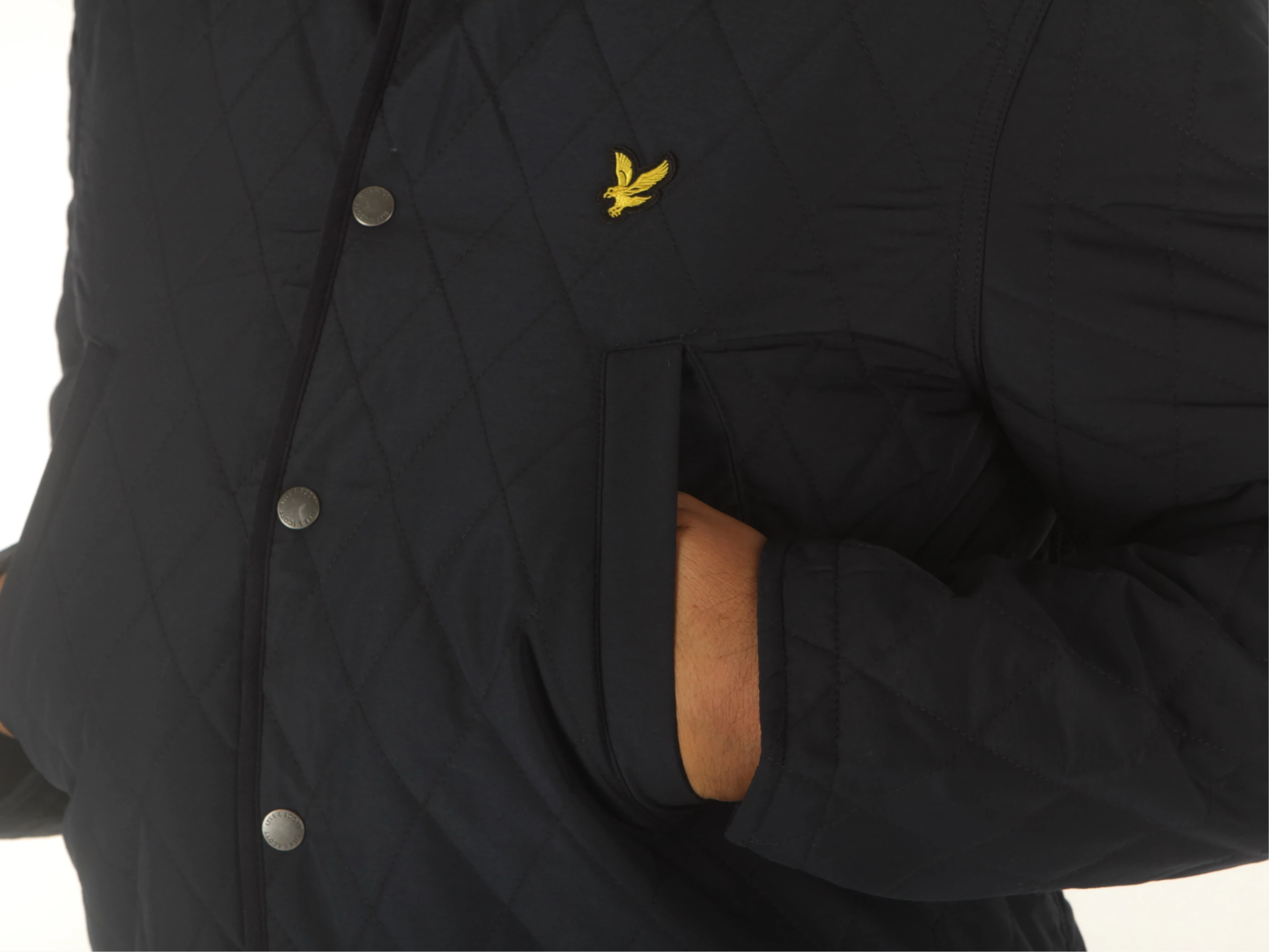 Quilted Jacket Dark Navy
