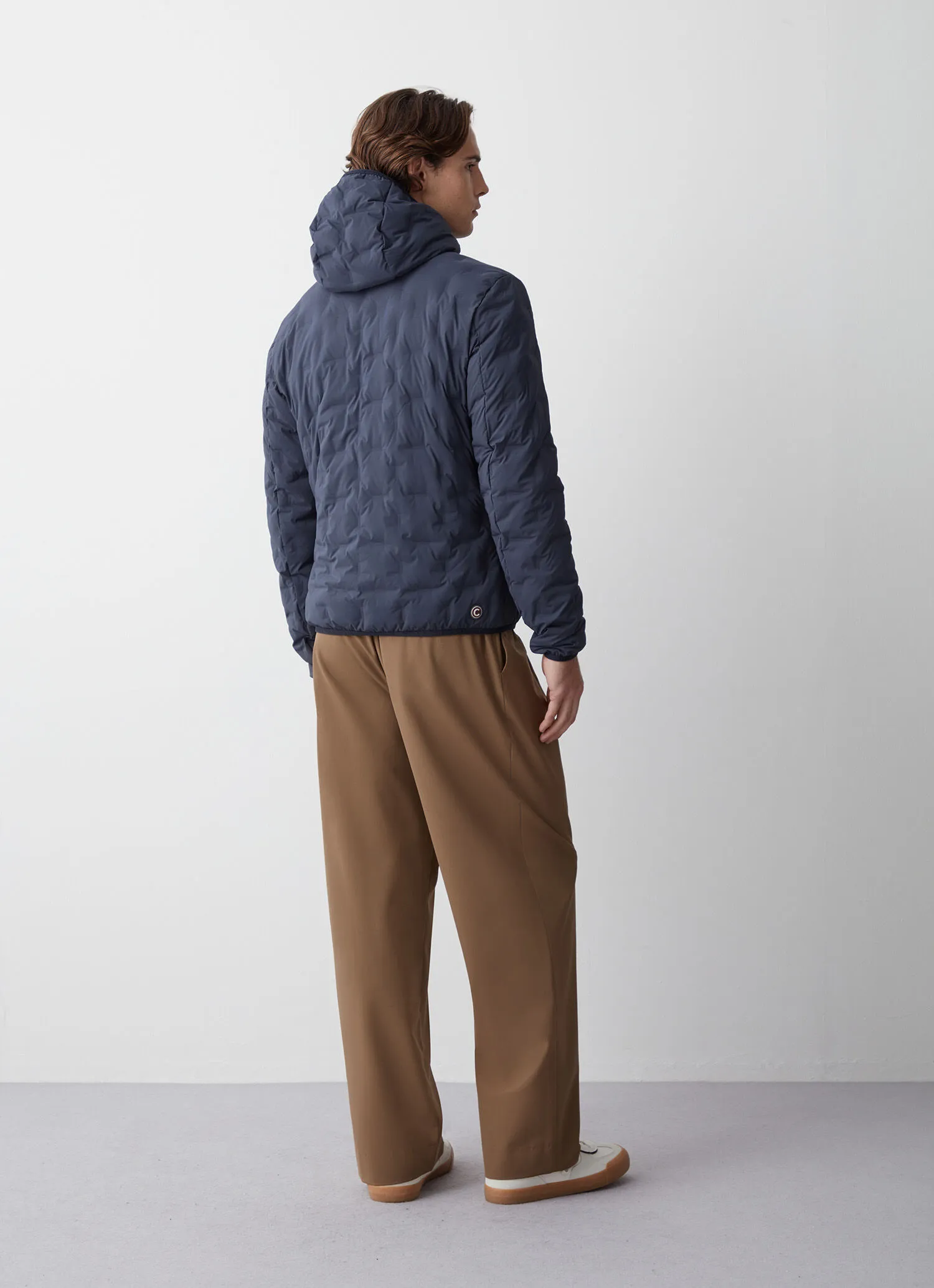 Quilted jacket with hood