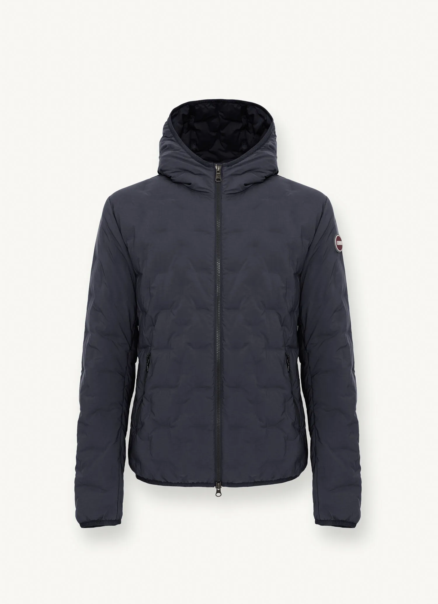 Quilted jacket with hood