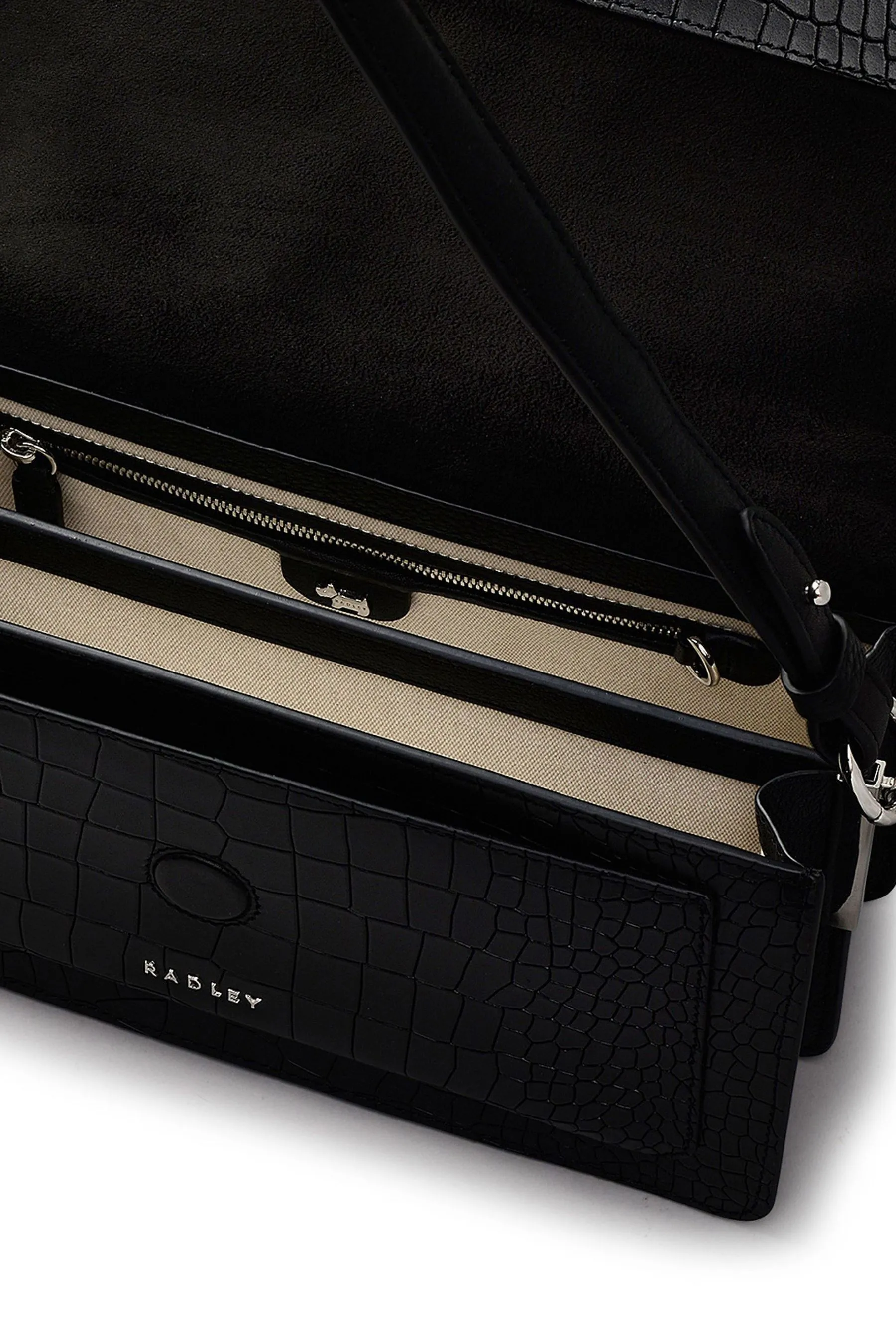 Radley London Borsa a tracolla Lane Medium Flapover in pelle    