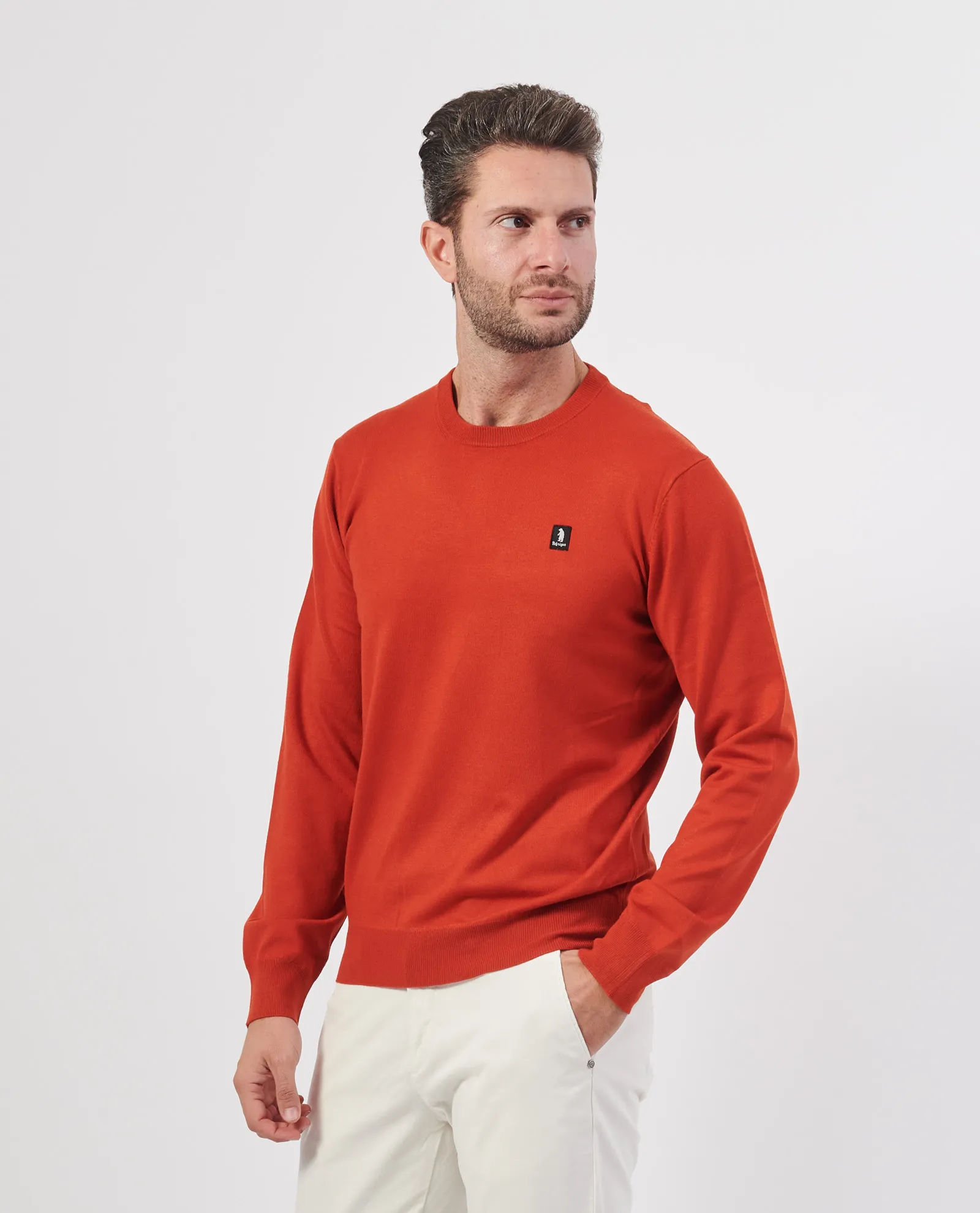 REFRIGUE      Maglione uomo Refrigue basic girocollo