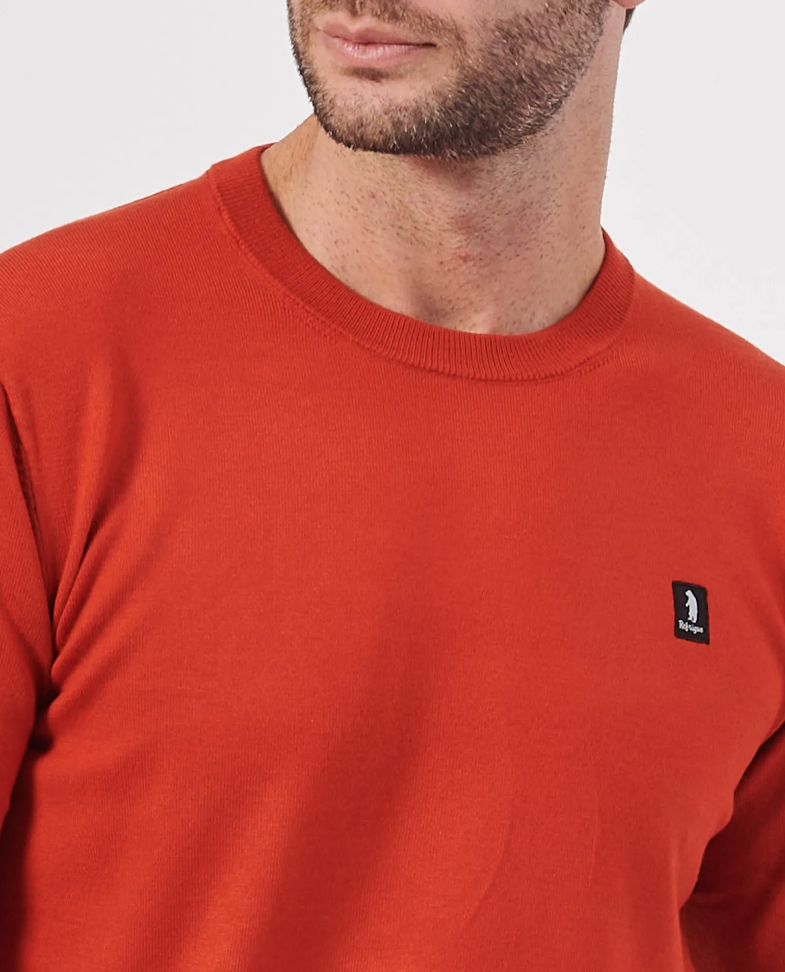 REFRIGUE      Maglione uomo Refrigue basic girocollo