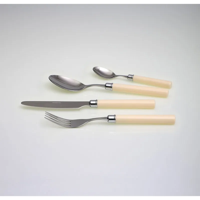 Rivadossi Set 24 pezzi tavola linea SIMPLE, avorio