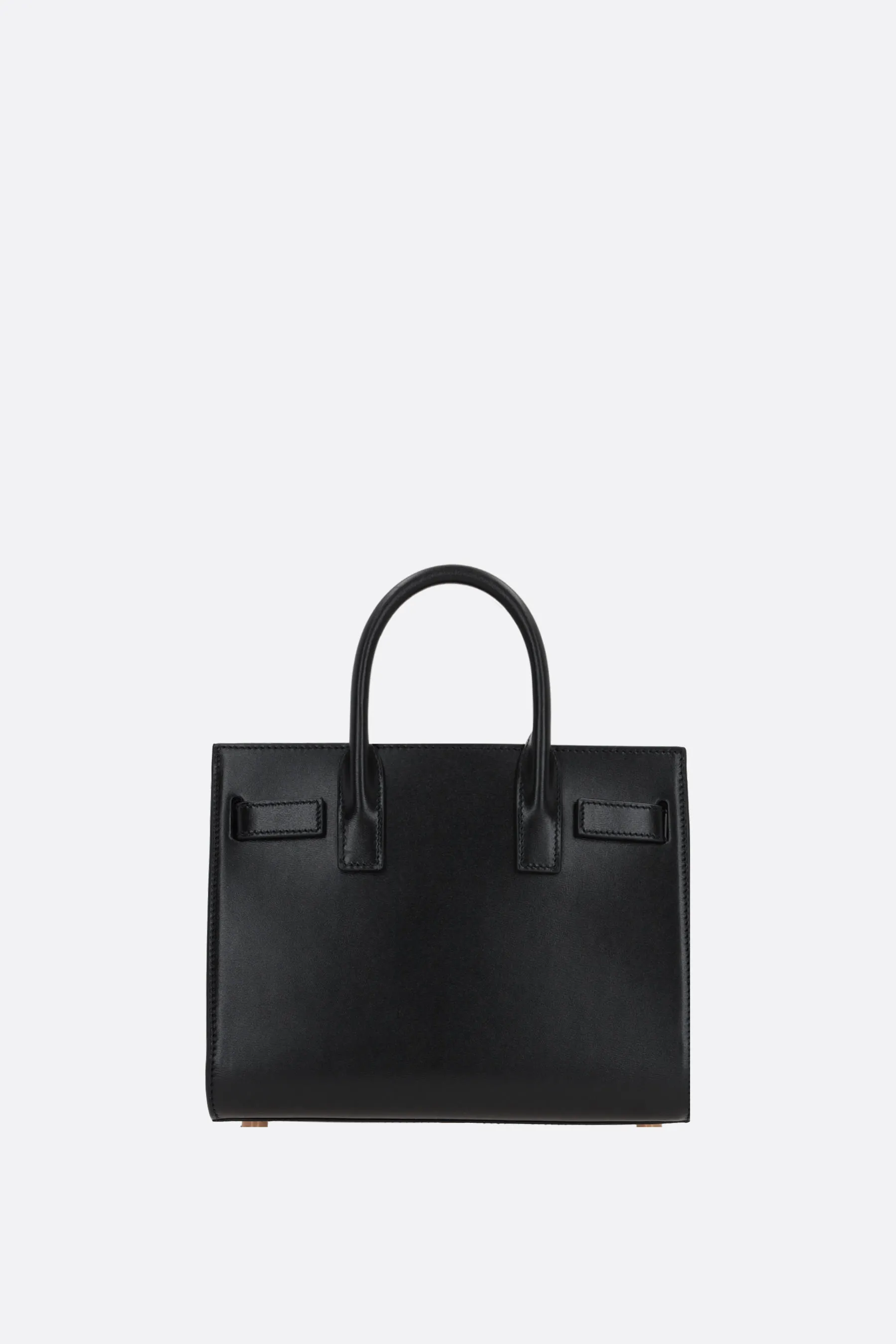 SAINT LAURENT borsa a mano Sac de Jour nano in pelle lucida