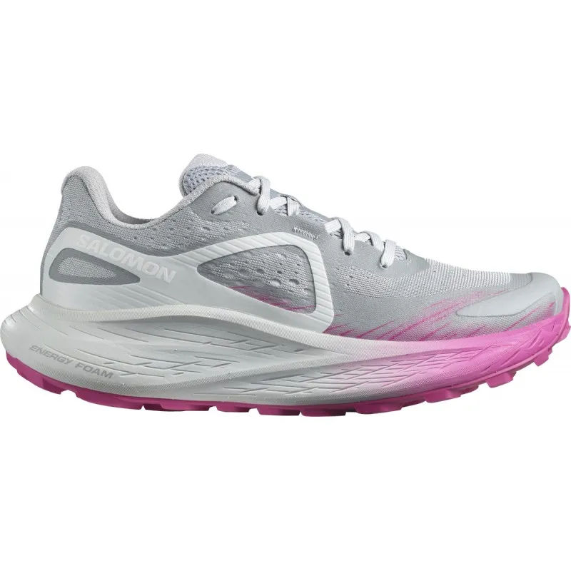 Salomon Glide Max TR Quarry / Illusion Blue / Pink Glo