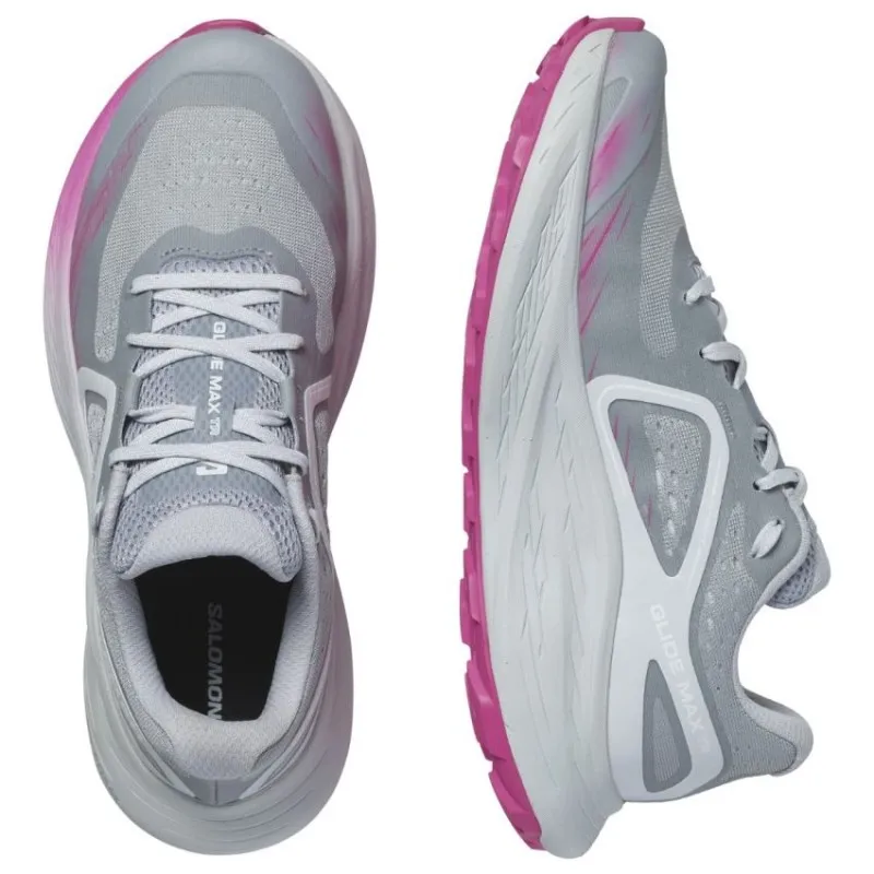 Salomon Glide Max TR Quarry / Illusion Blue / Pink Glo