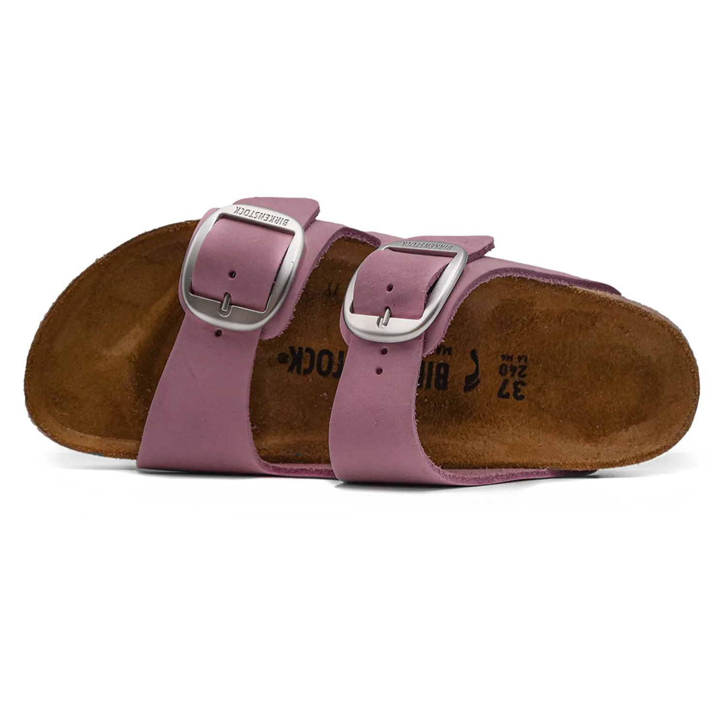 Sandali Birkenstock Arizona Big Buckle Rosa Donna Fibbie Eleganti