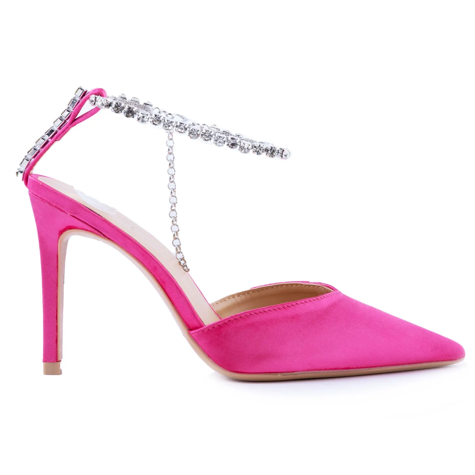 Sandali Donna Scarpe Sabot Cinturino Strass M516