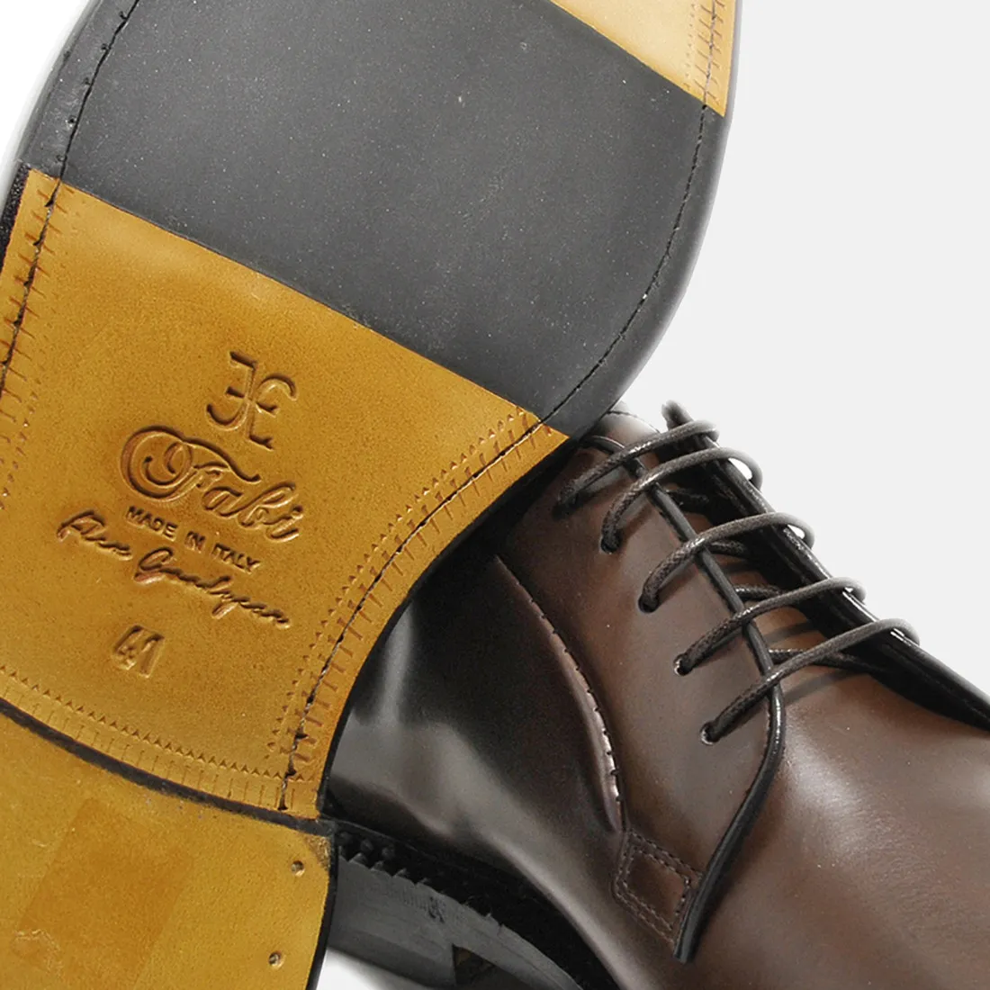 Scarpa derby Fabi Bobby Flex Goodyear marrone