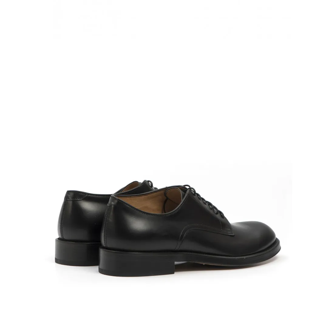 Scarpa stringata derby Seboy's in pelle nera