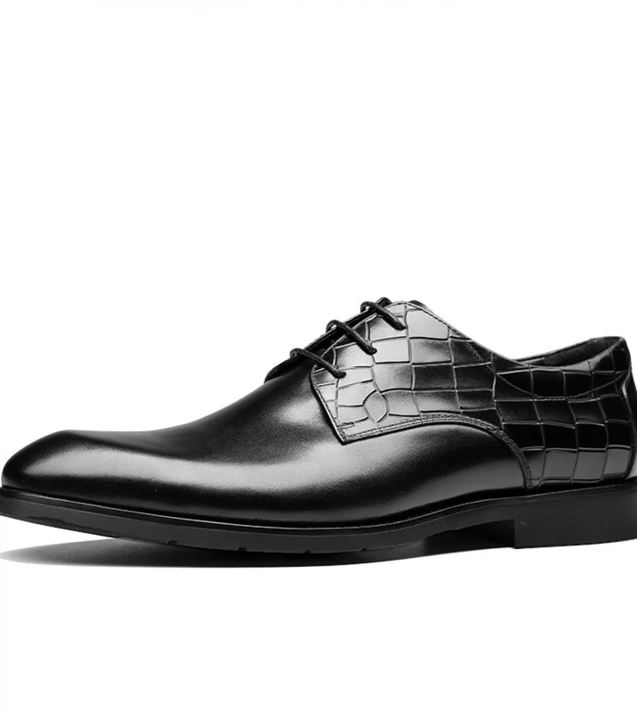 Scarpe derby in pelle casual da uomo Nuovo stile Scarpe da lavoro in vera pelle di lusso fatte a mano di qualità bordeaux F