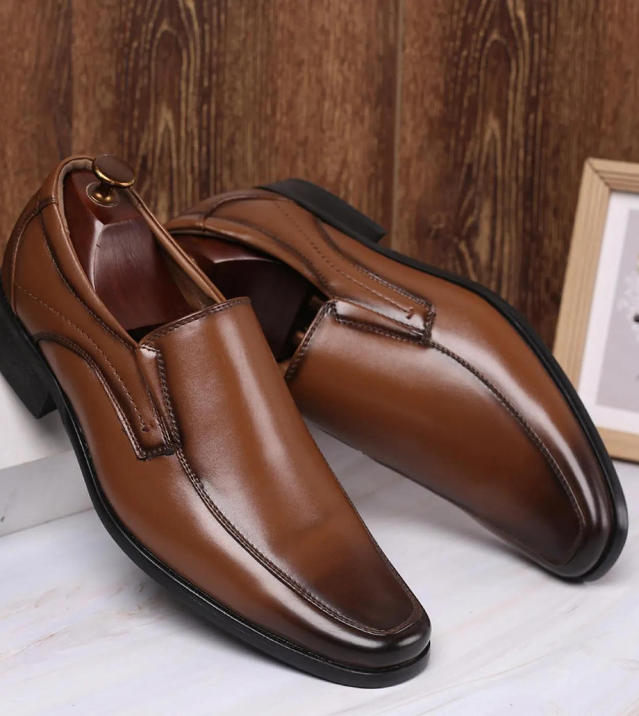 Scarpe eleganti da uomo daffari classiche Moda Scarpe da sposa formali eleganti da uomo Slip On Office Oxford Shoes For Men Lux