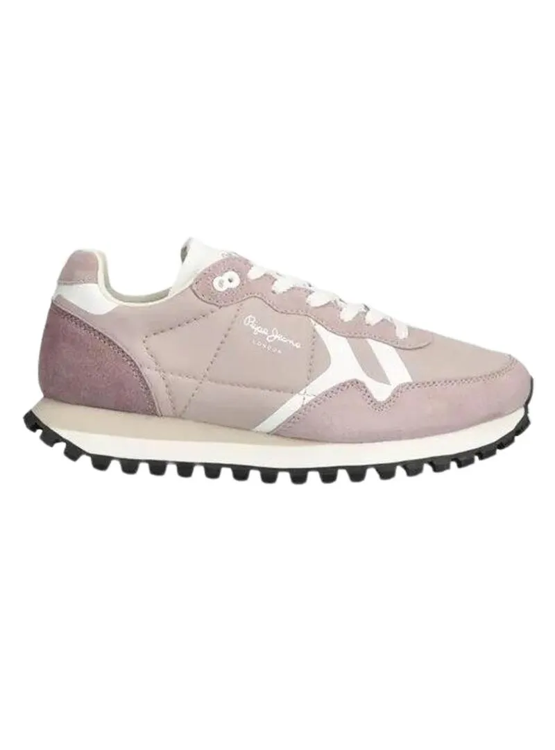 Scarpe Pepe Jeans Brit On Viola per Donna