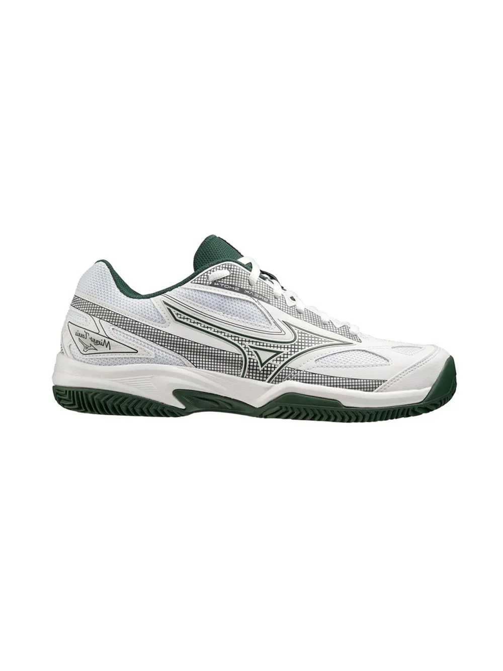 Scarpe Tennis  Uomo BREAK SHOT CC Grigie e verdi