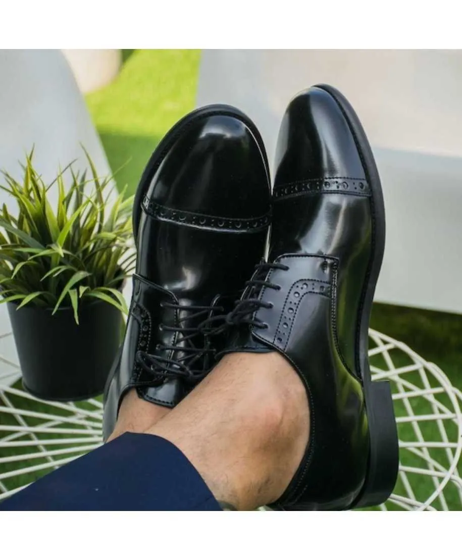 Scarpe uomo con lacci - Nere