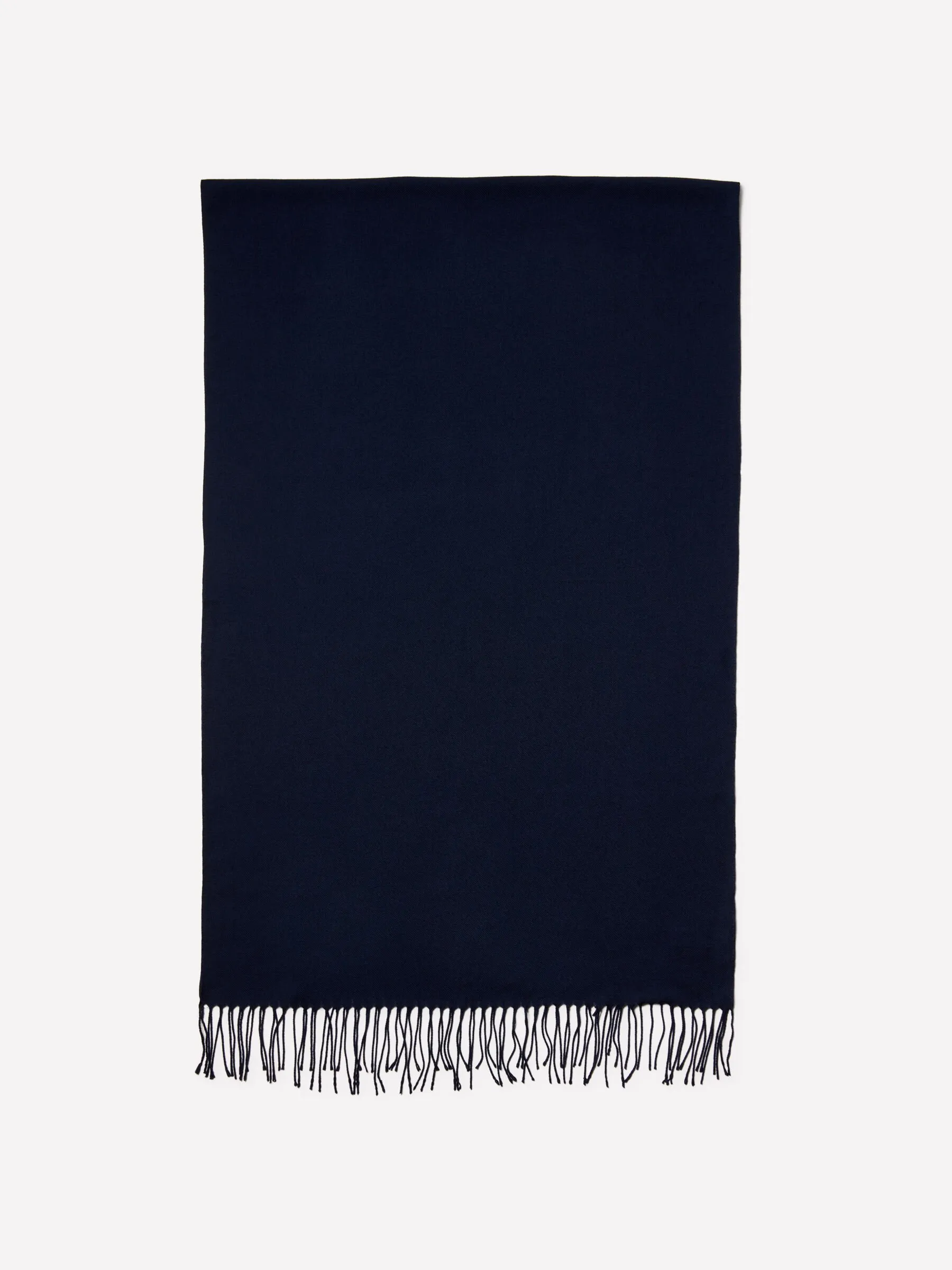 Sciarpa monocolore blu scuro