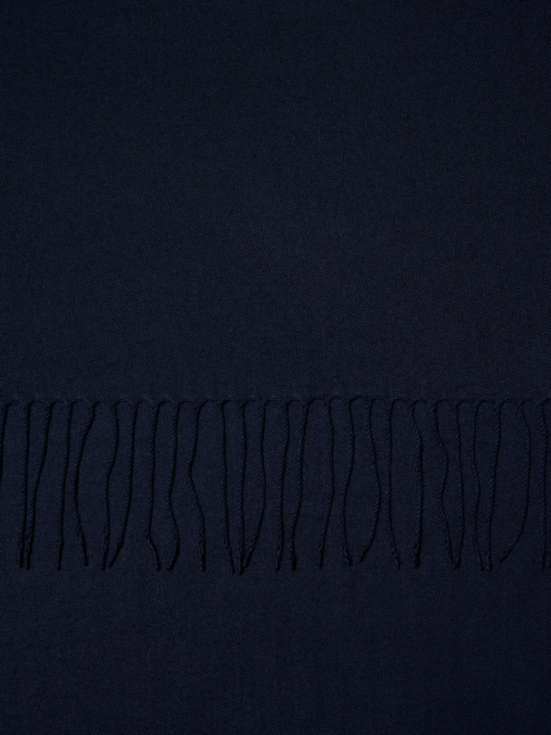Sciarpa monocolore blu scuro