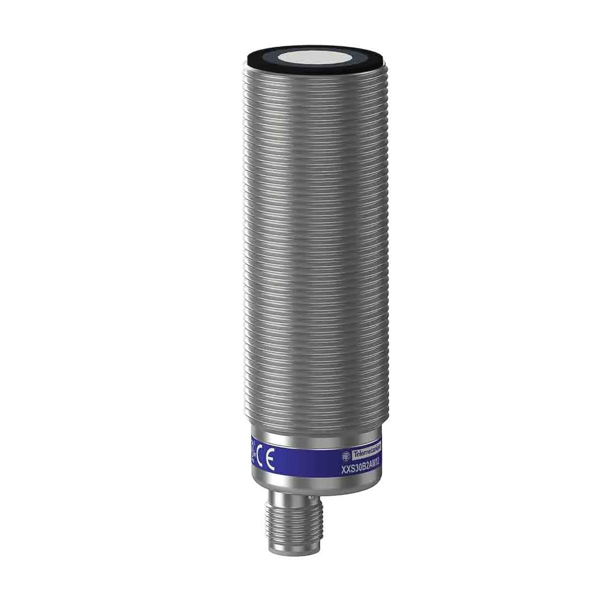 Sensore di prossimità Cilindro filettato Telemecanique Sensors, M30, rilevamento 2 m, 12 → 24 V CC