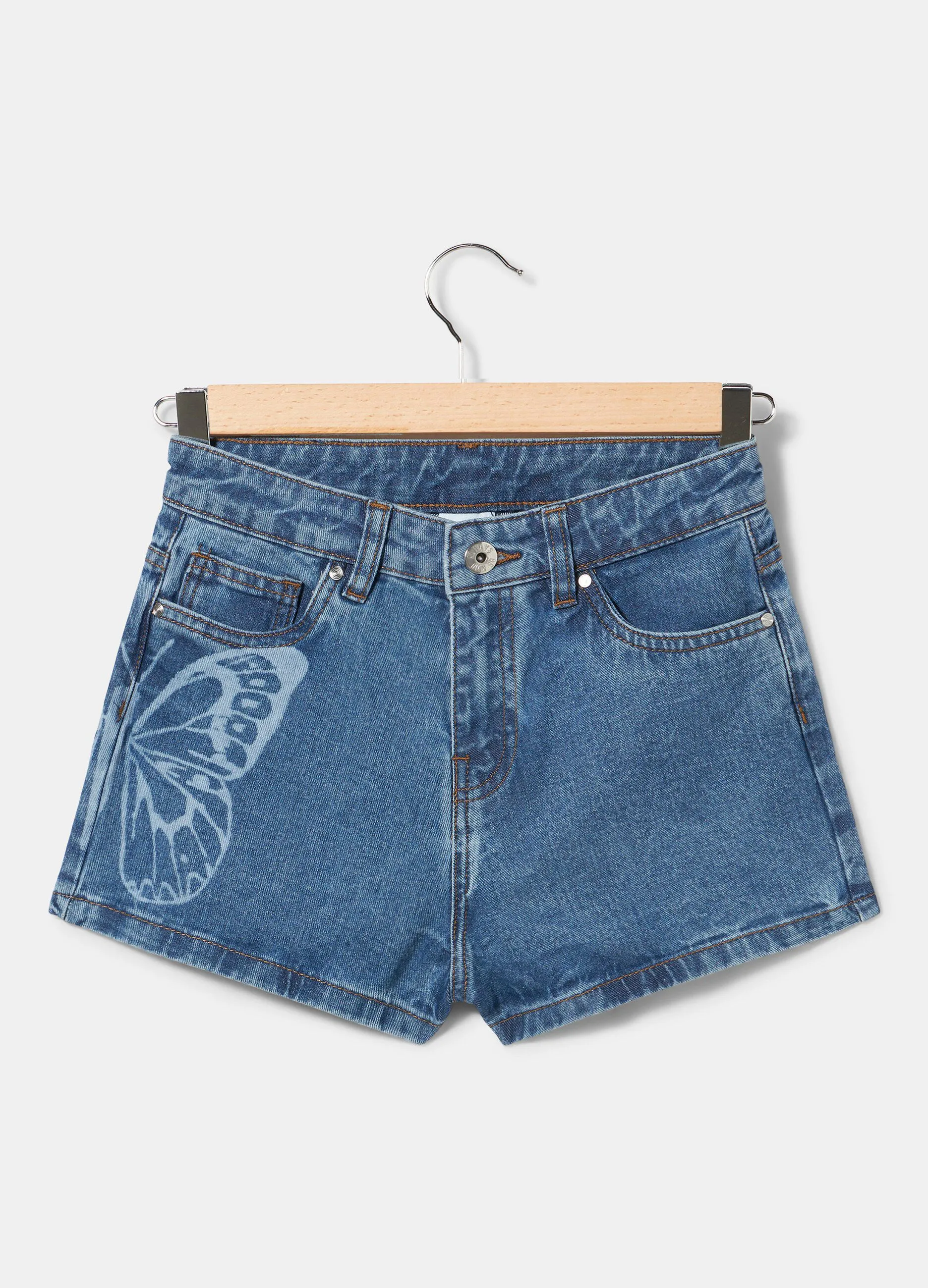 Shorts in denim ragazza