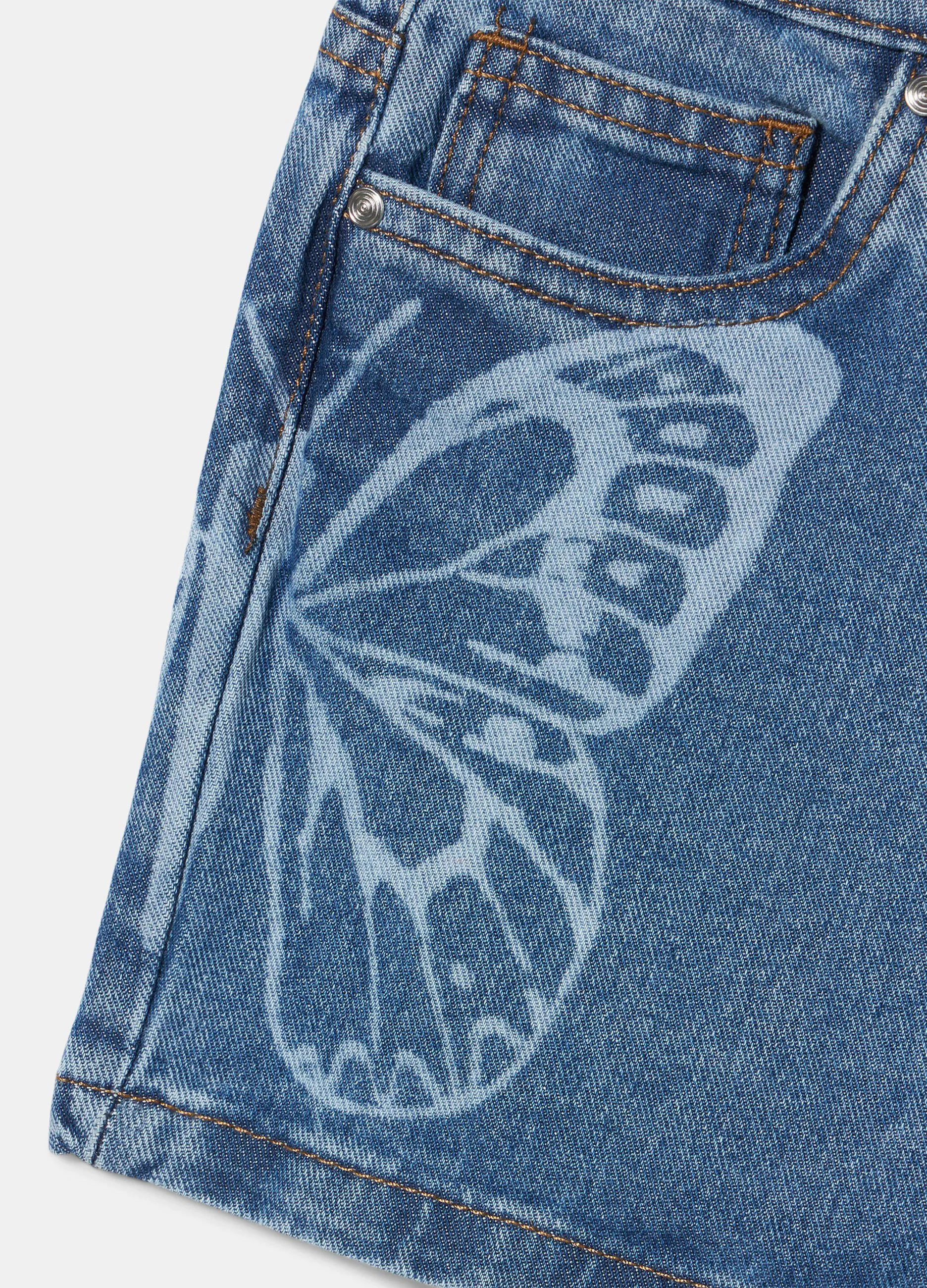 Shorts in denim ragazza