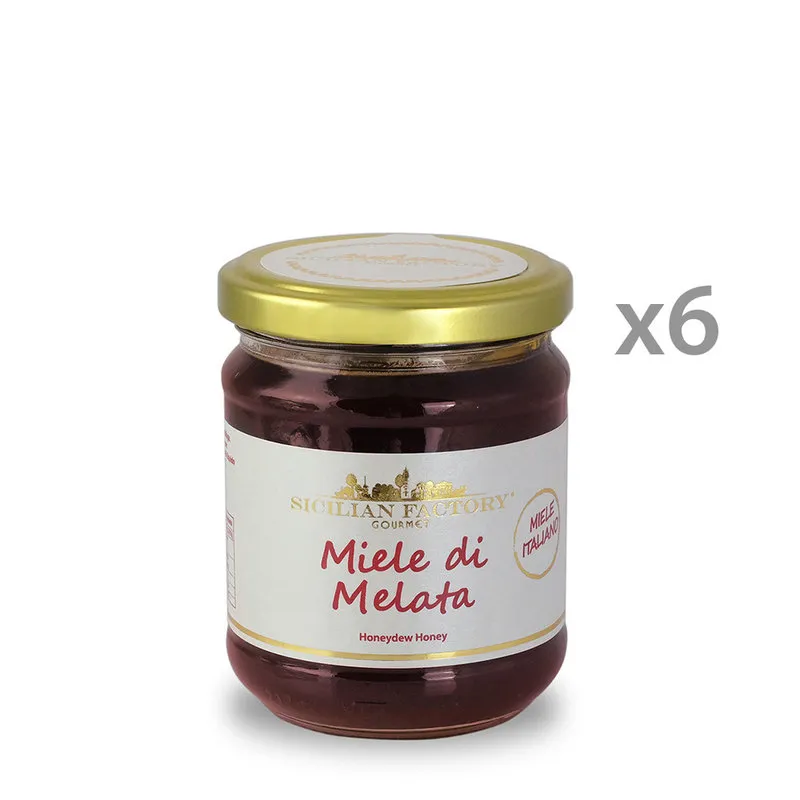 Sicilian Factory 6 vasetti - Miele di Melata 250 gr