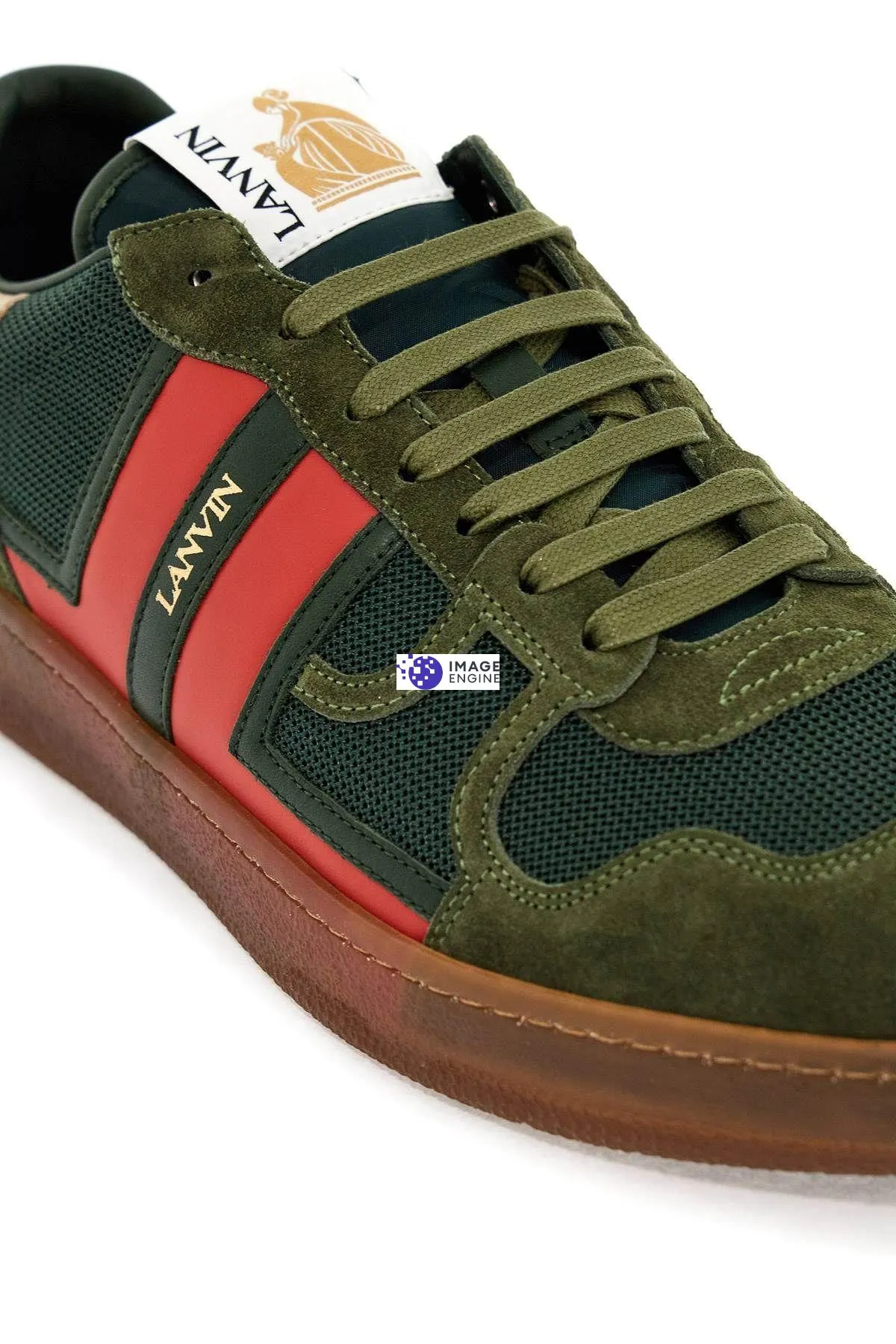 Sneakers Clay in mesh e pelle