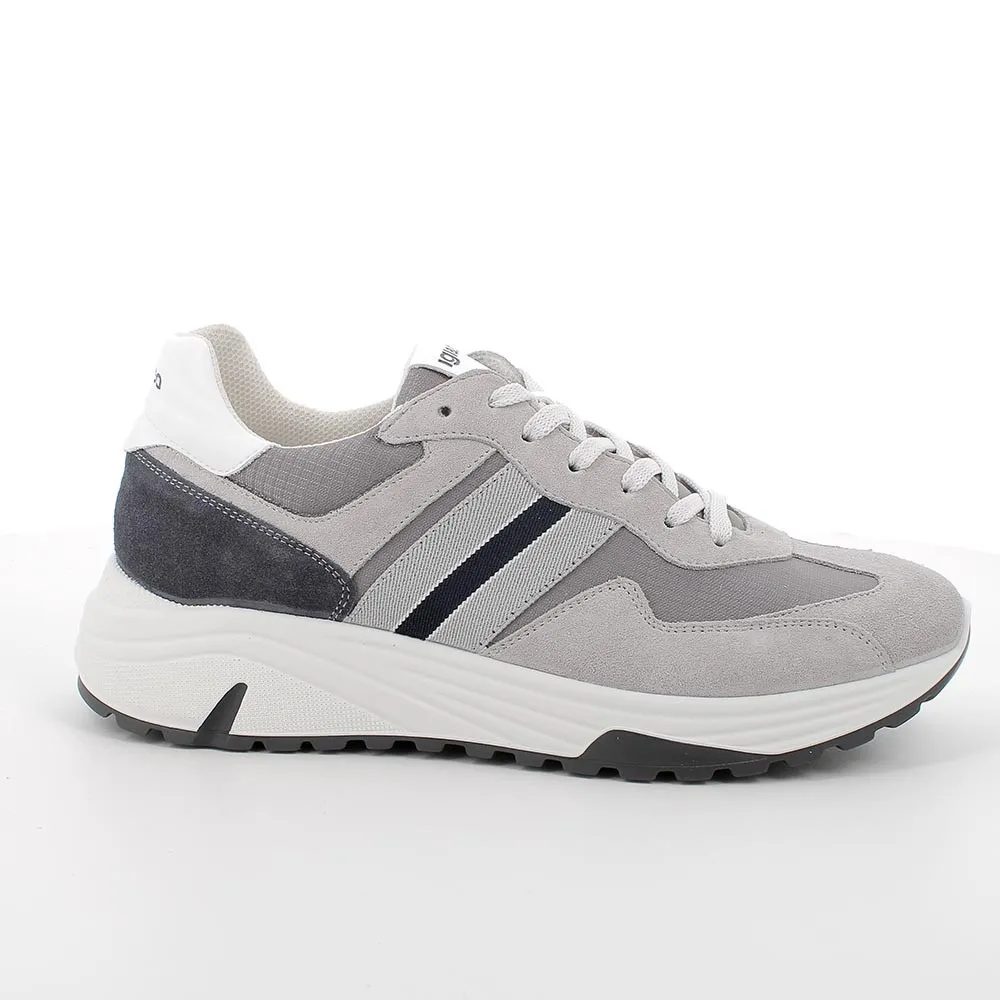 Sneakers da uomo perla