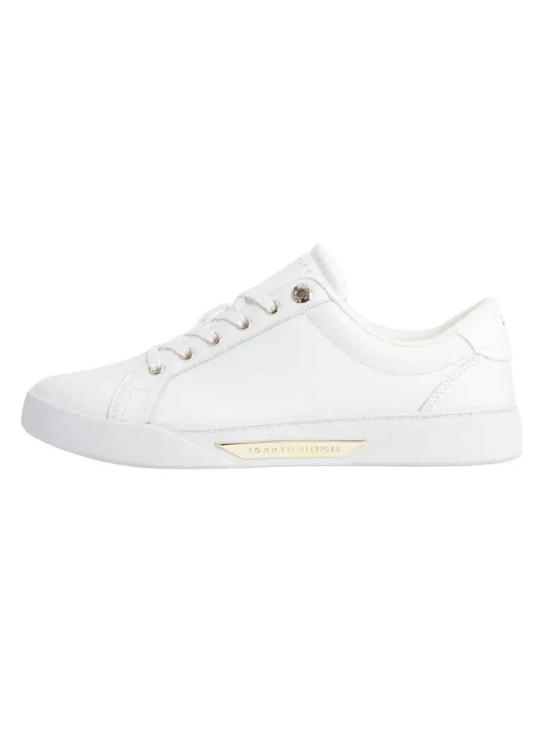 Sneakers Tommy Jeans Golden Bianco per Donna