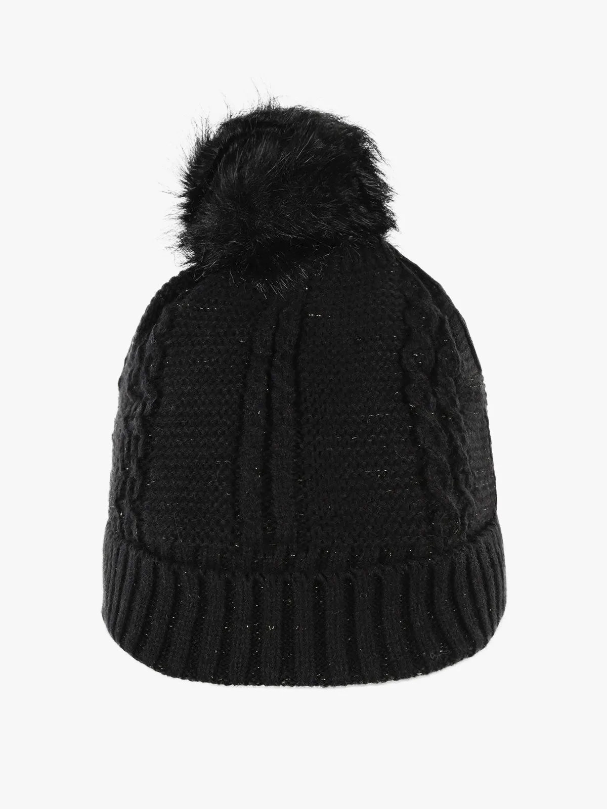 Solada Bonnet tricoté à pompon