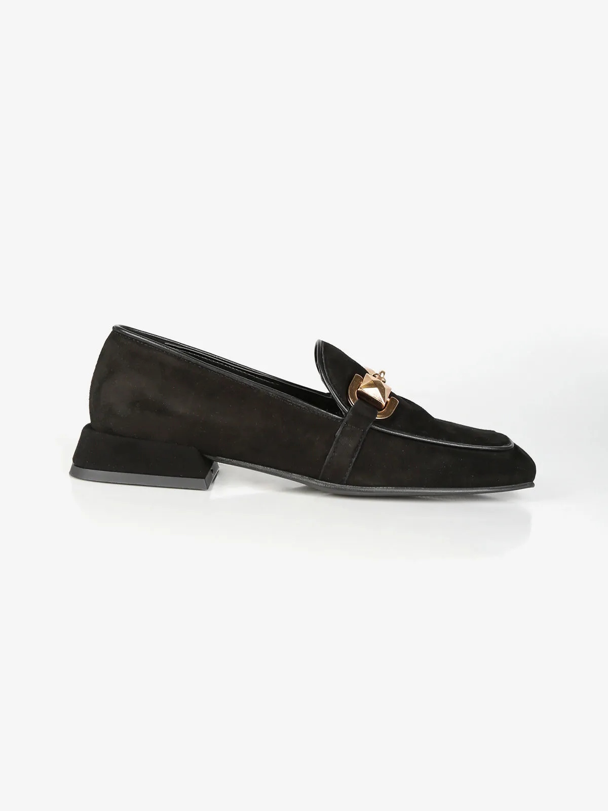 Solada Mocassins femme en cuir avec boucle