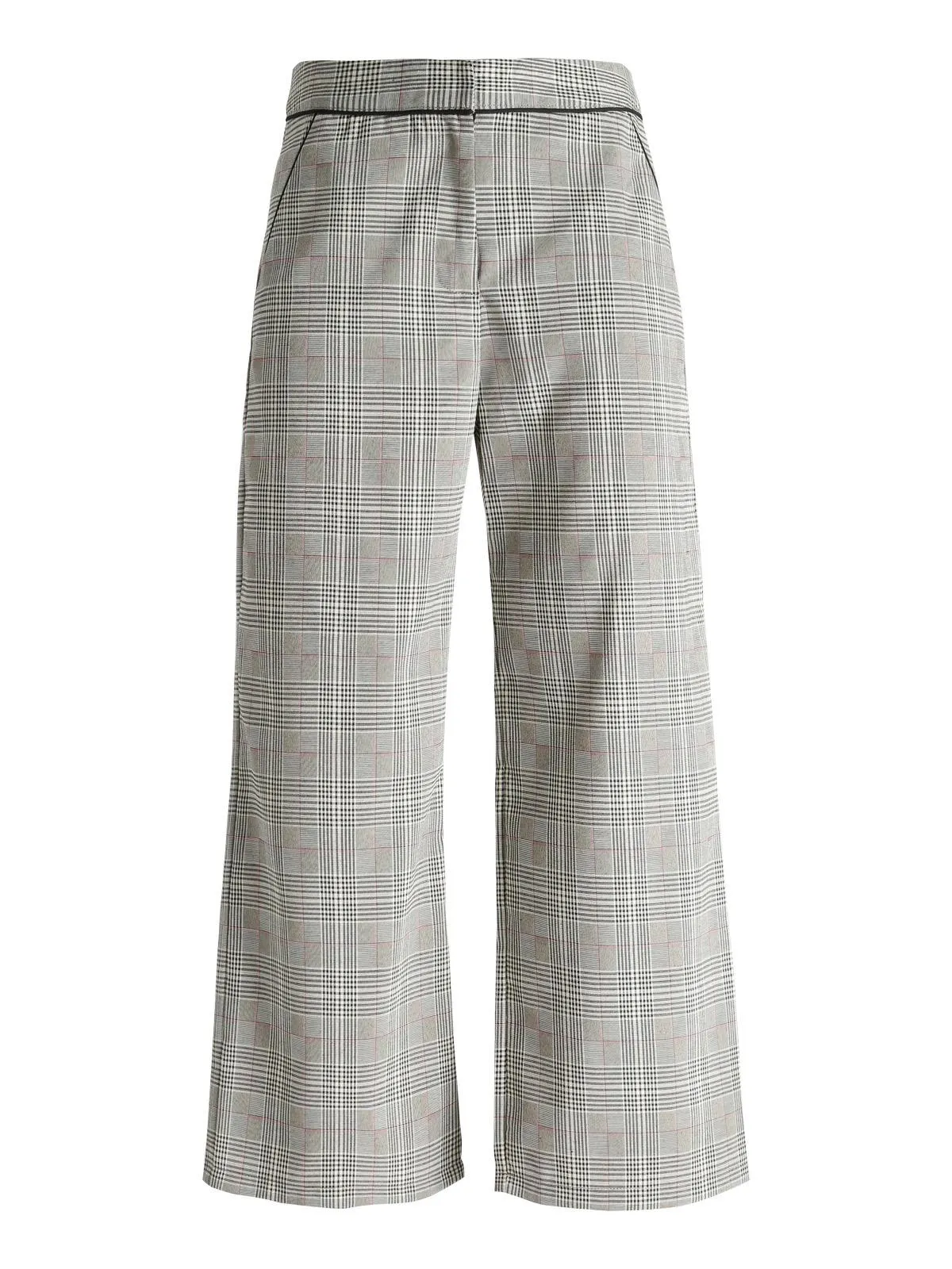 Solada Pantalon taille haute  fantaisie écossaise