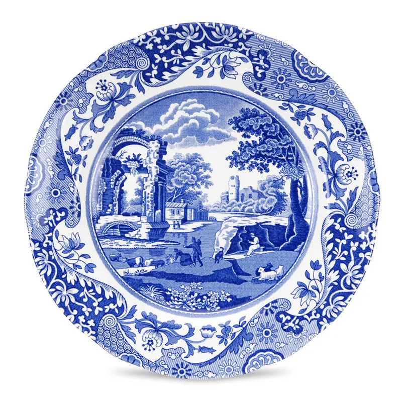 Spode blue Italian Piatto frutta 20 cm. set 4 pz Blue Italian Portmerion
