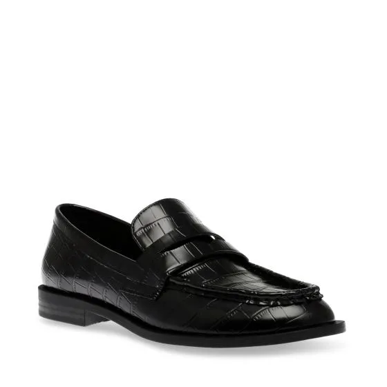 Steve Madden Harlem Black Croco - Scarpe Donna Nere    