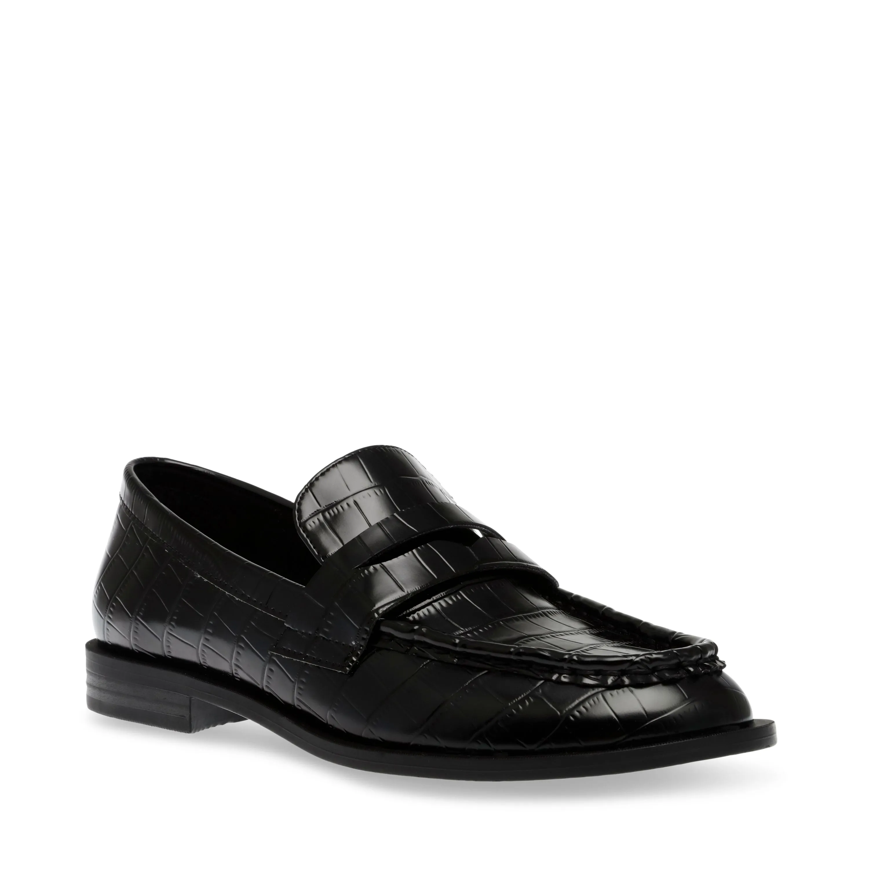 Steve Madden Harlem Black Croco - Scarpe Donna Nere    
