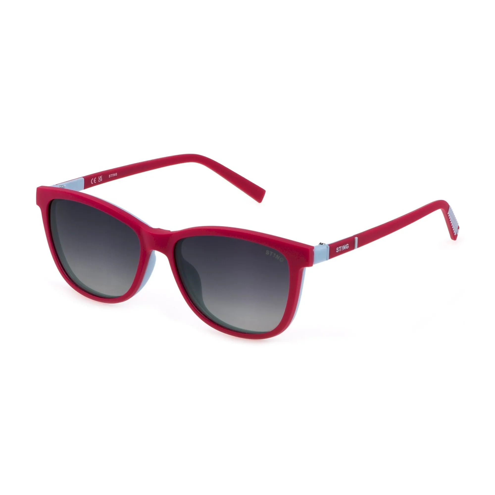   Sting UST472 + Clip-on 6NVP Ciclamino Blu Turchese | Occhiale Da Vista Donna 