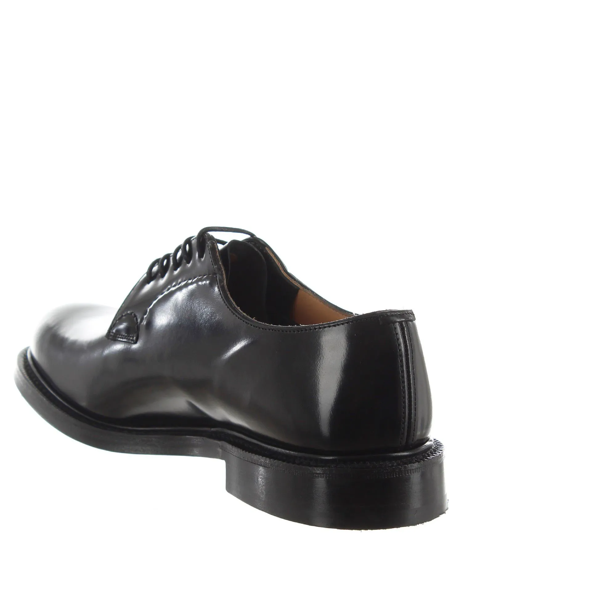 Stringata shannon derby in pelle di vitello