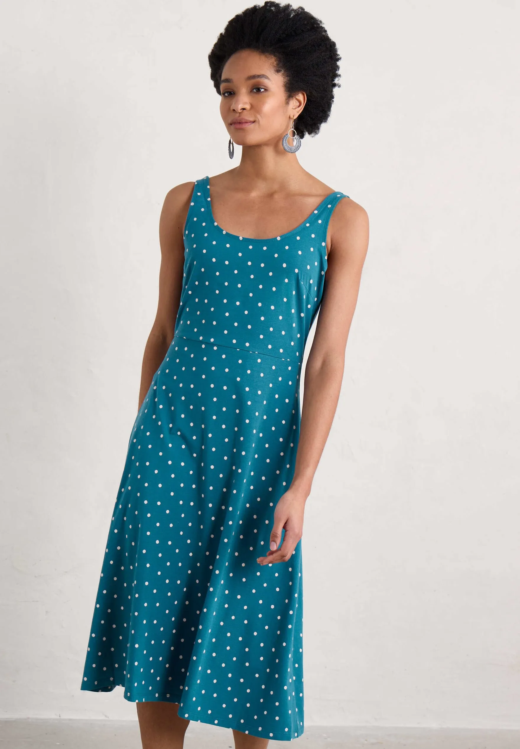 SUN GLEAM MIDI - Vestito di maglina