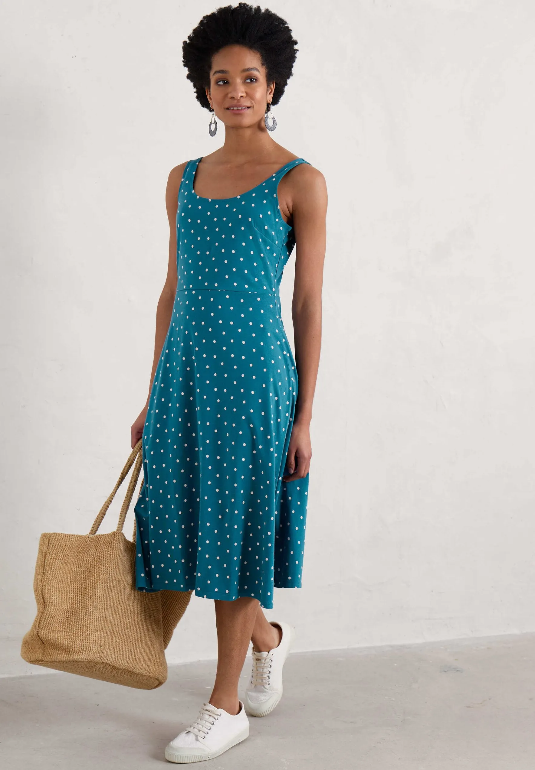 SUN GLEAM MIDI - Vestito di maglina