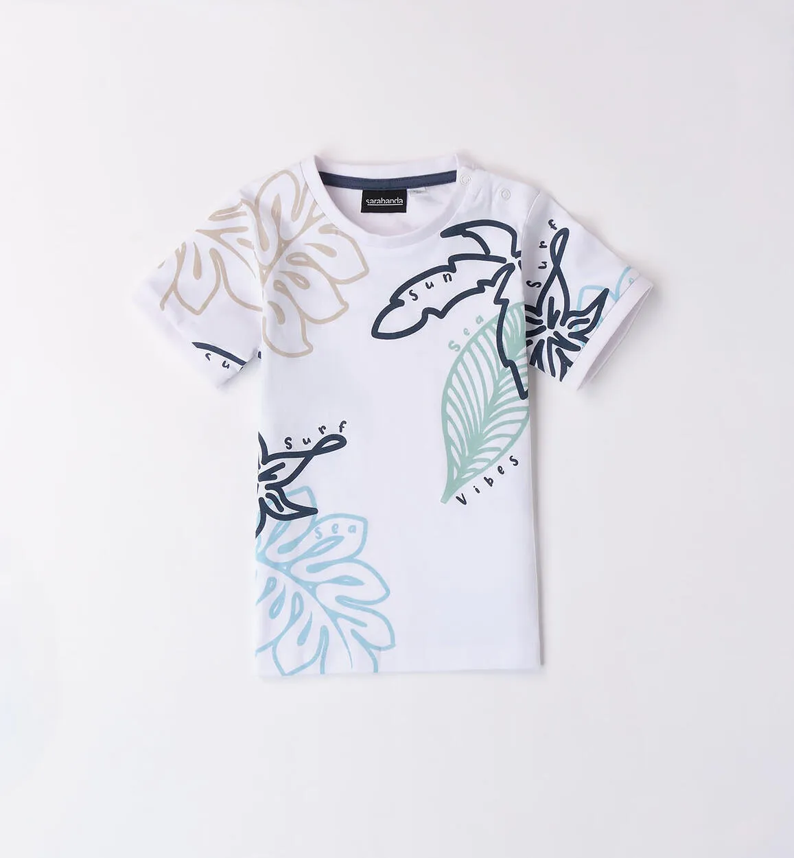 T-shirt bambino in 100% cotone