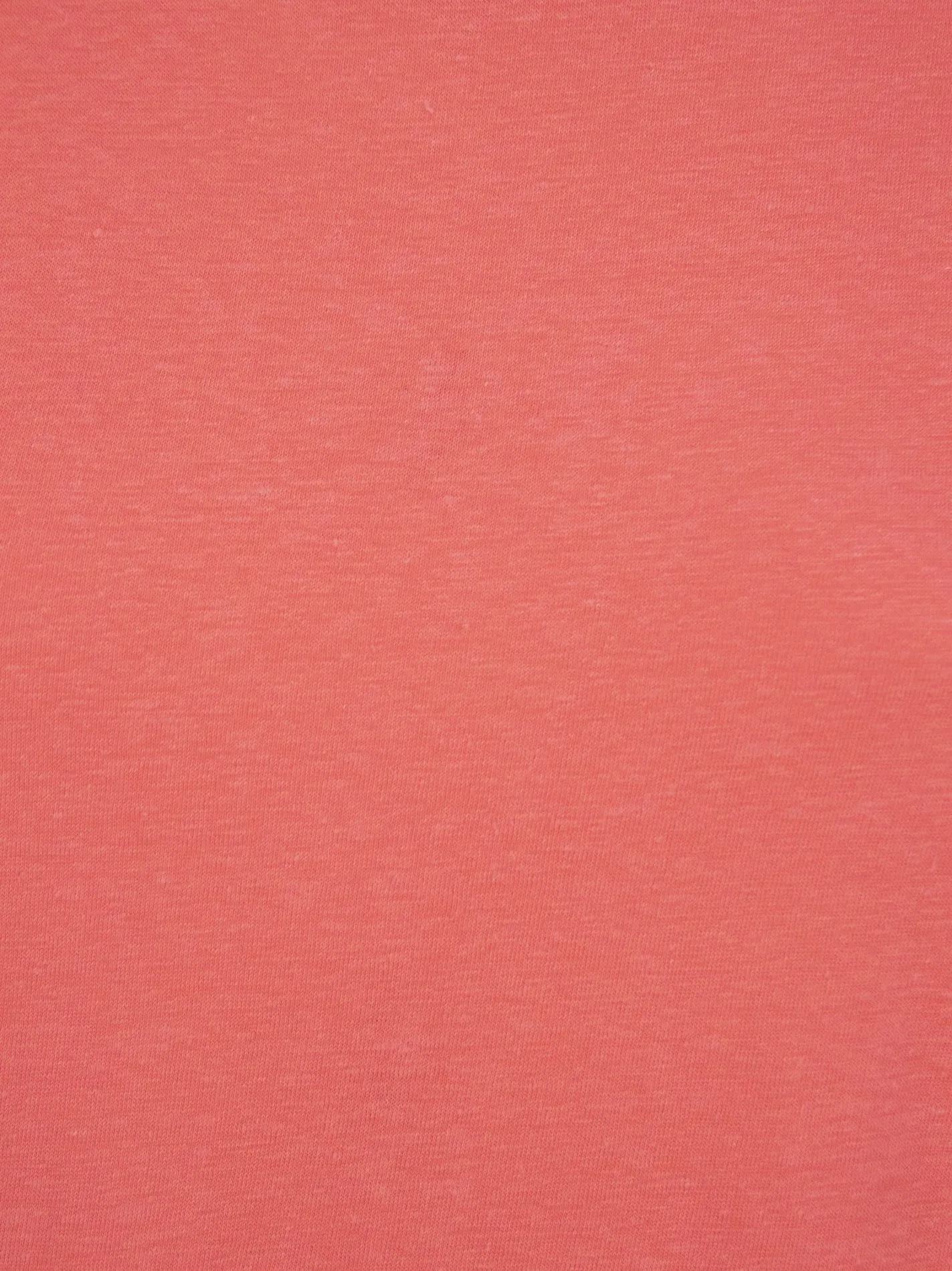 T-shirt girocollo in lino e manica corta