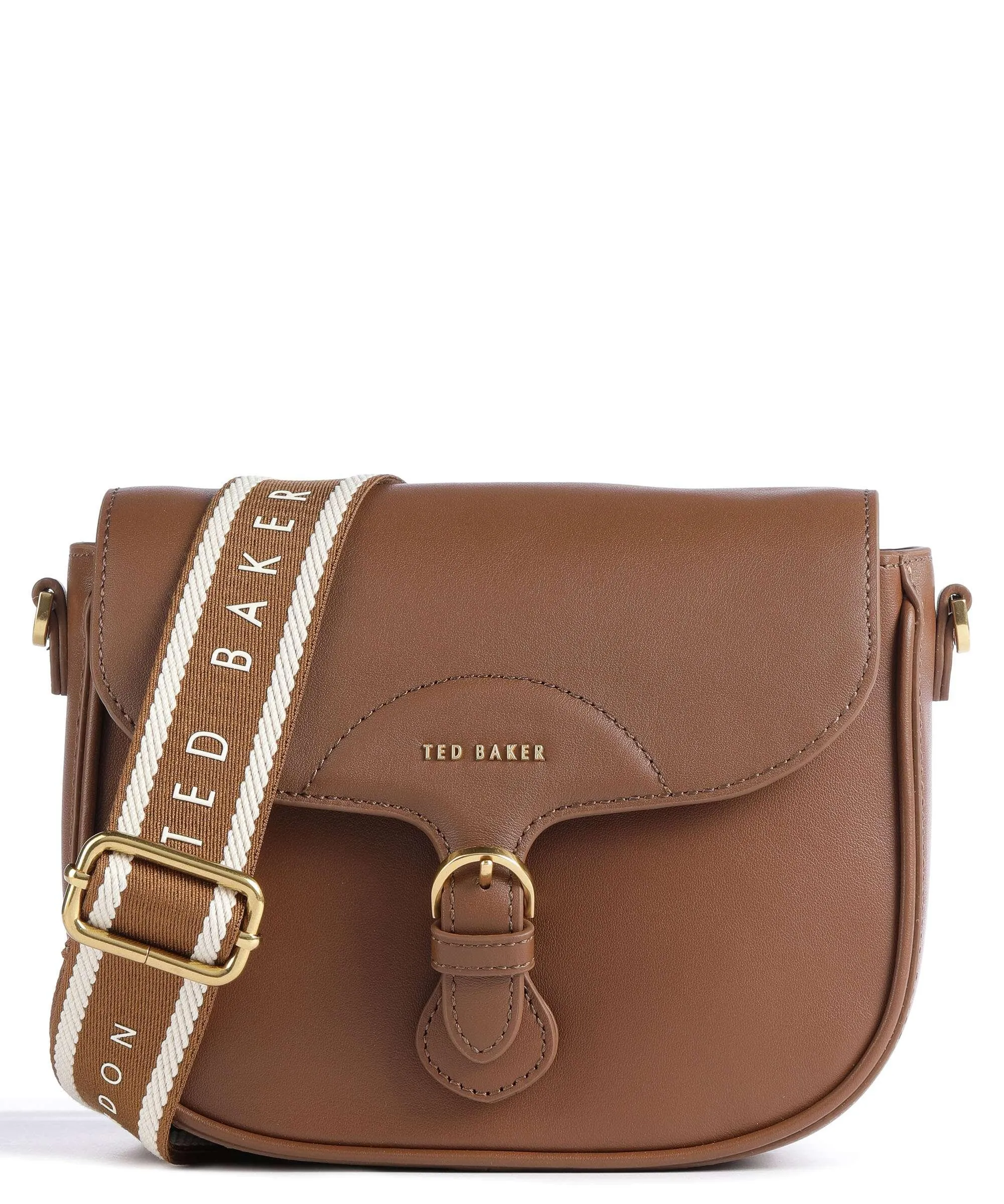  Ted Baker Esia Borsa a tracolla pelle a grana fine marrone  
