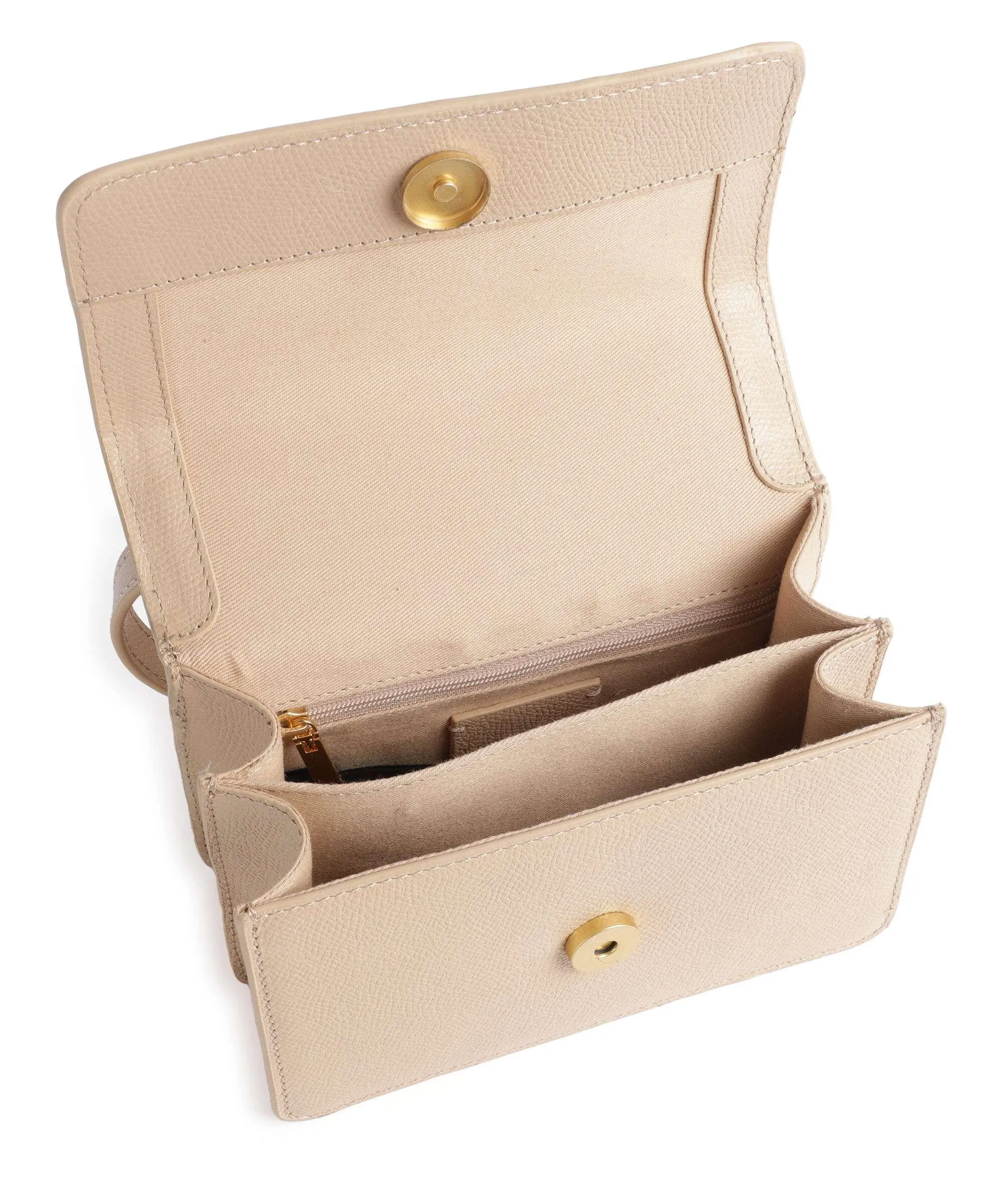  Ted Baker Mirise Borsa a tracolla pelle granulata beige  