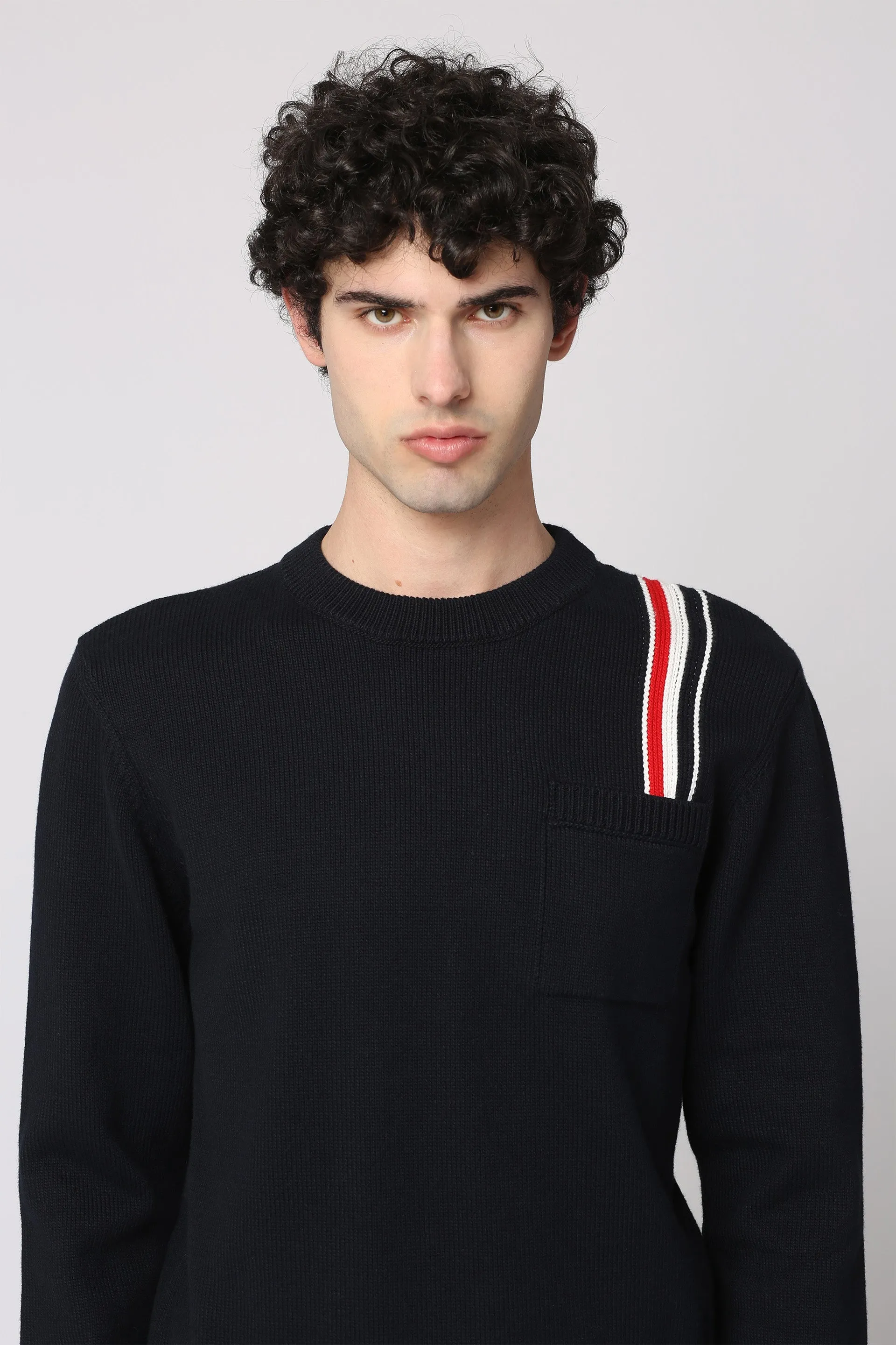 Thom Browne Maglione girocollo in cotone