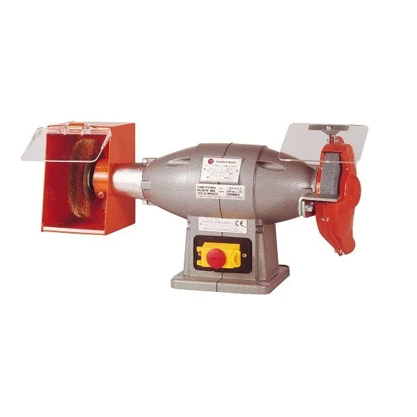 TOMMASI & BONETTI TBM02C- Combinata smerigliatrice/pulitrice 230V, 0.6 HP, 2800rpm