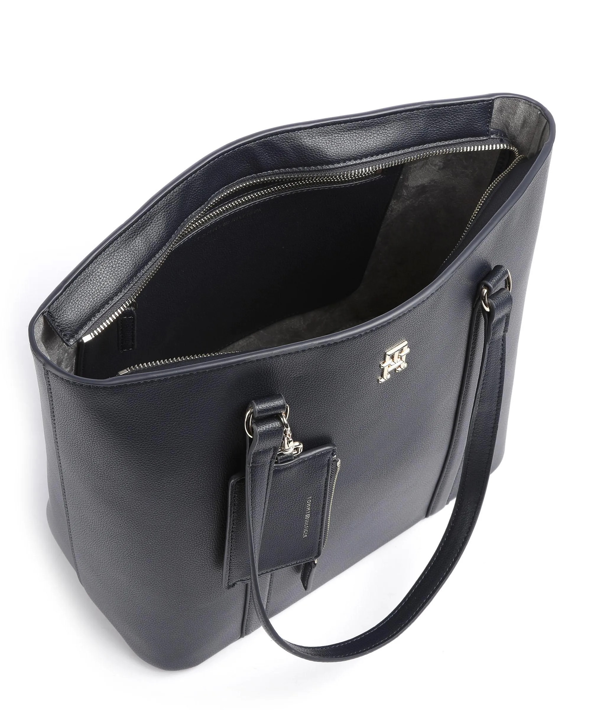  Tommy Hilfiger Life Borsa shopper pelle sintetica navy  