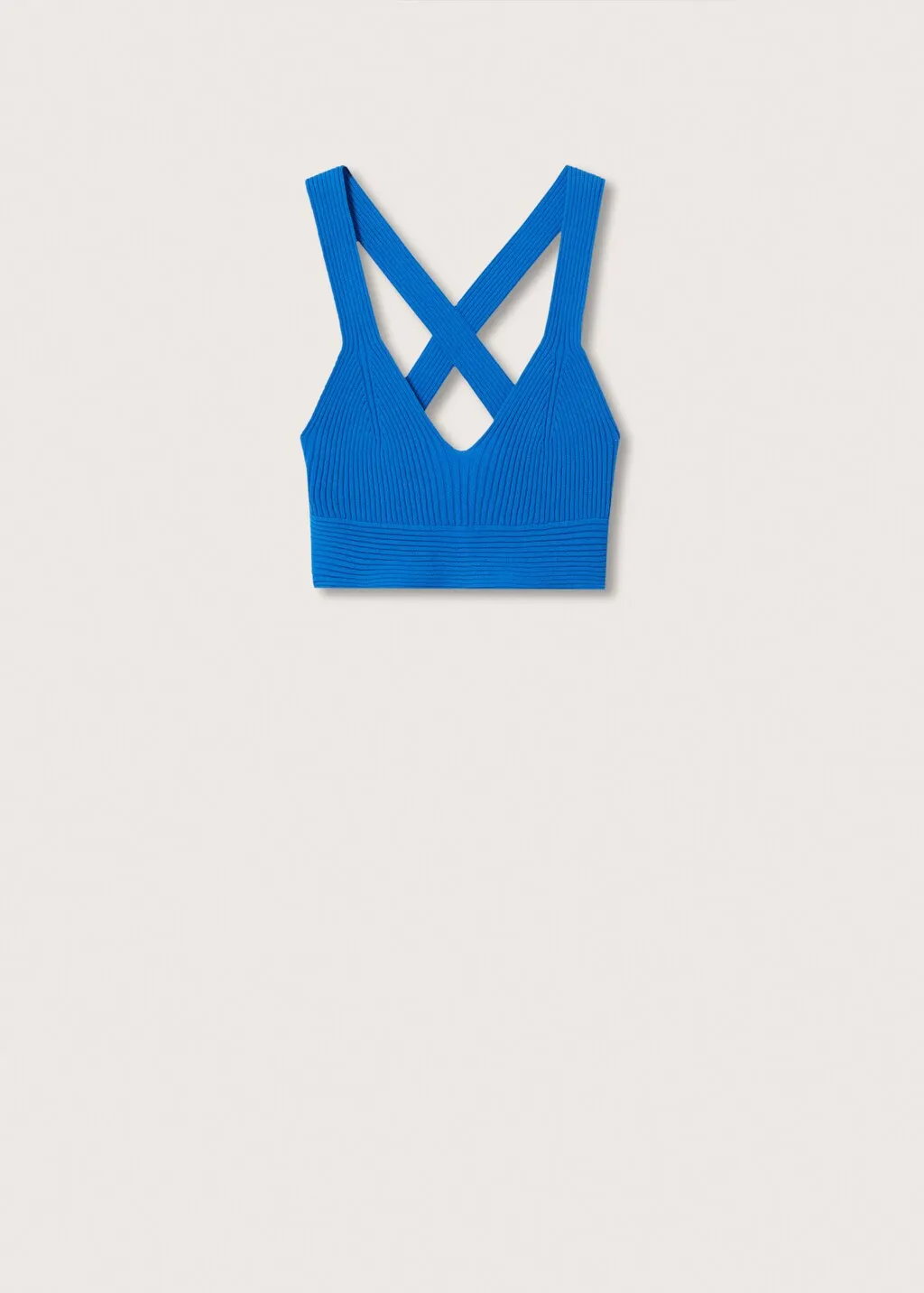 Top crop maglia