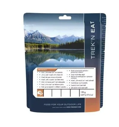 Trekn eat Swiss Muesli liofilizzato con latte