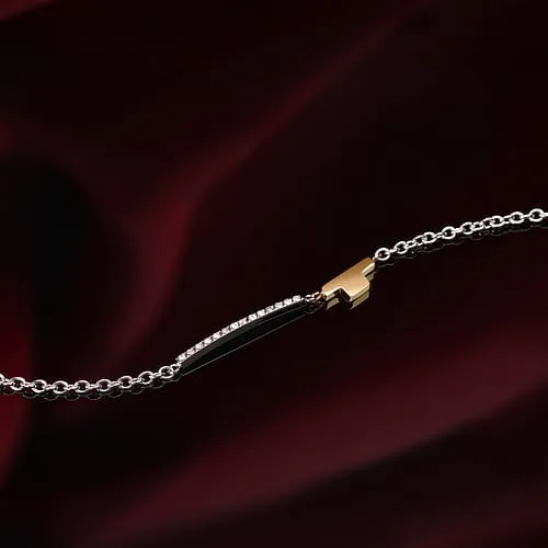 TRUSSARDI T-LOGO BRACELET - TJAXC23